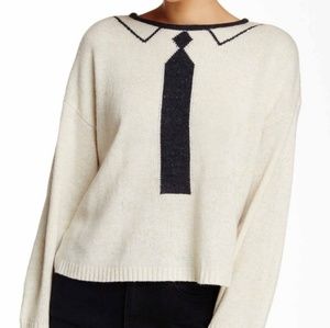 Wildfox Dinner Party Long Sleeve Sweater NWT